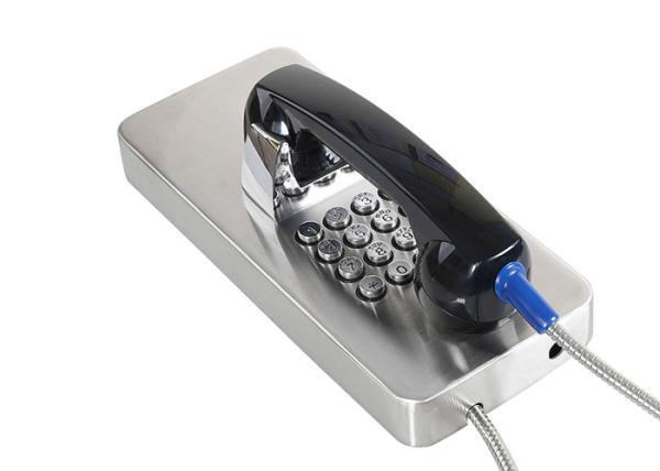 Courtesy Emergency Security Prison Telephone Stainless Steel Full Keypad For