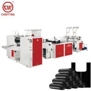 Wholesale HDPE Biodegradable Garbage Bag Making Machine 250pcs/min from china suppliers
