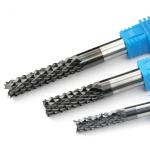 Corn Tungsten Steel Diamond Coated Milling Cutter End Mill Graphite Milling