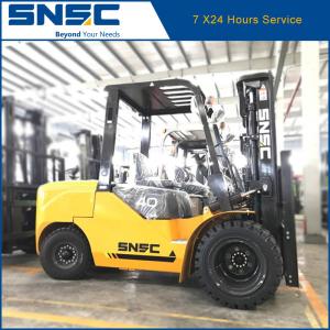 Wholesale 4.0 Ton Diesel Forklift Truck With 3 Way Wider Back Mirror And Water Proof Overhead Guard from china suppliers