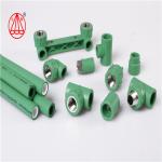 Hot Cold Water PPR Pipe Fitting High Temperature Resistance Non Toxic