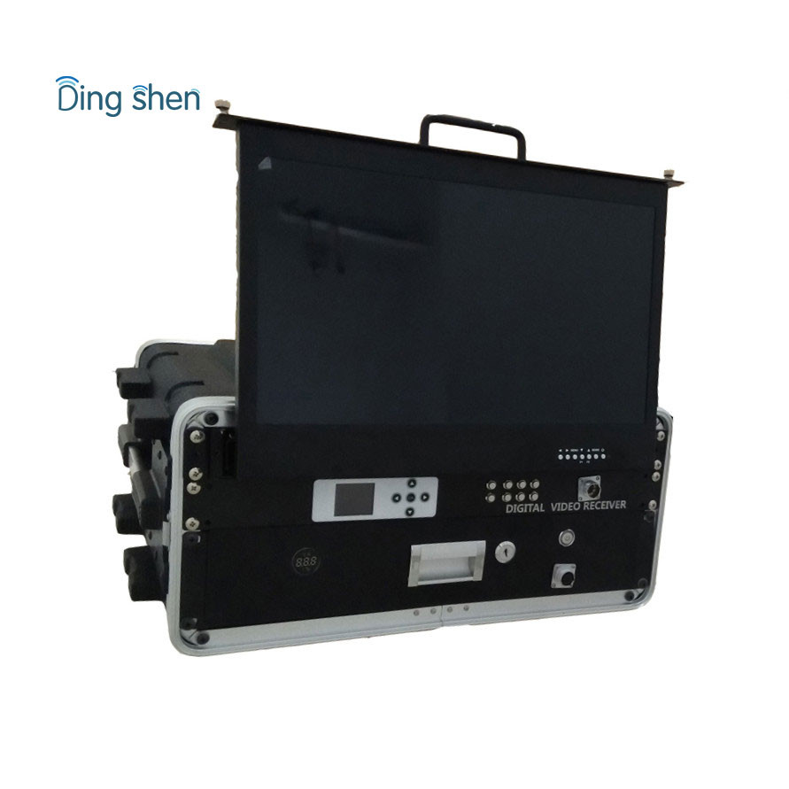 6 Channels COFDM Video Transmitter HD 1080P For Vehicle Real Time Transmission