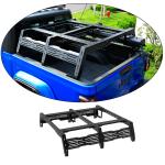 Adjustable 57kg Universal Truck Bed Rack with Offroad 4x4 Aluminium Alloy Roll