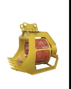 Wholesale 5-120T Excavator Rotary Screening Bucket Capacity 1.1m3 from china suppliers