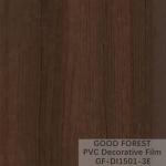 Wooden Grain Dark Wood Film Decorative 0.25mm - 0.60mm Thickness