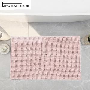 Wholesale TPR Bottom  Ultra Thick Chenille Bath Mat Runner with high breathability from china suppliers
