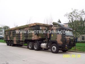 Wholesale 12 Wheels Lightweight Camouflage Box Trailer Truck , Military Box Trailer from china suppliers