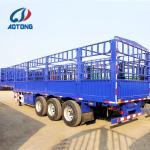 Tri Axles 60ton Store House Bar Fence Type Semi-Trailer for Truck Trailer