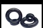 M10 M16 Carbon steel eye Nut Black silver finishing Customized black metal nuts