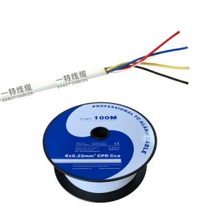 Wholesale Bare Copper Wire Solid 12xAWG24 Unshielded CCA Alarm Cable EN50575 IEC6032-1 from china suppliers