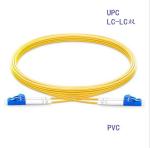 Indoor LC/upc-LC/upc SM Duplex Yellow Fiber Optic Patch Cord