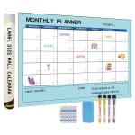60x45" 48x36'' Custom Dry Erase Poster Board Wall Mounted Laminated PP Film