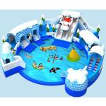 Large Water Theme Parks Inflatable Amusement Equipment For Children And Families