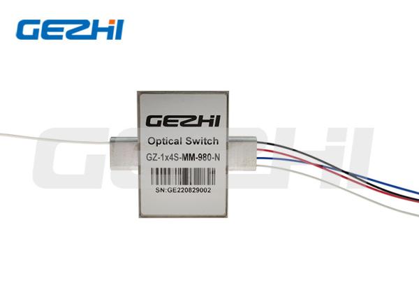 1x4T Optical Switches S105/125um Fiber For Channel Switching Of Laser / Medical