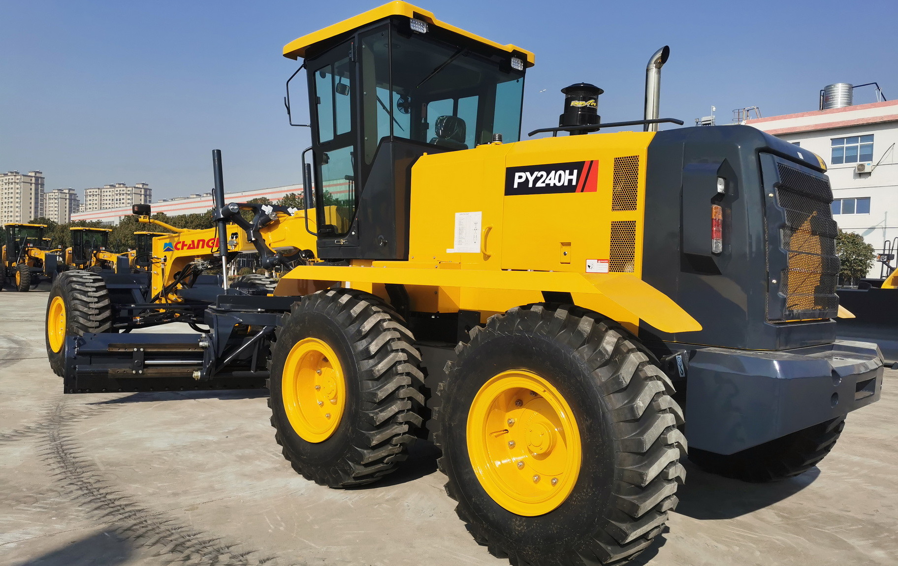 Changlin PY240H 240Hp Road Grading Machine Hydraulic Brake System With Komatsu Technical