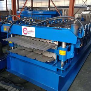 Wholesale Gymnasiums 0.3mm 3000w Corrugated Iron Rolling Machine from china suppliers