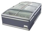 Cutomized Hypermarket Combination Cooler Island Display Freezer 530L