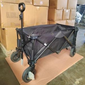 Wholesale Black Pull Along Folding Trolley Garden Picnic from china suppliers