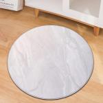 Living Room Circular Entryway Rugs Marble Pattern Office Desk Chair Mat