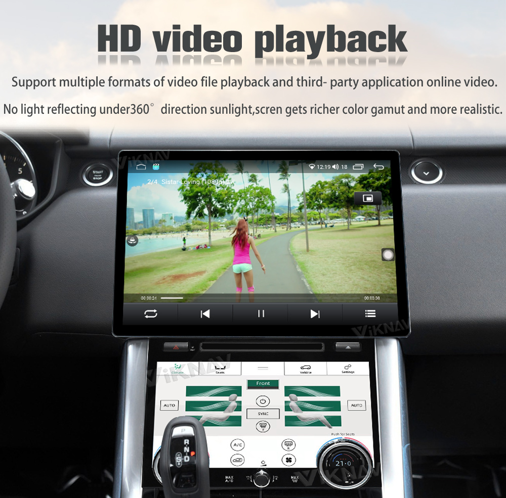 Viknav Car Radio For Land Rover Range Rover Sport L494 (2013-2017) 13.6 inch Android Autoaudio GPS CarPlay