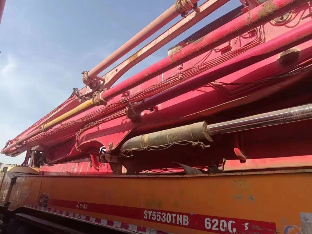 2013 China Top Brand Sy 62m Concrete Pump Truck Pump Used Heavy Equipment Good Original Condition Sell with Atractive Price