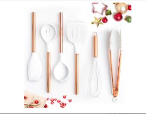 Wholesale White Silicone kitchen utensil sets Utensils for Modern Cooking from china suppliers