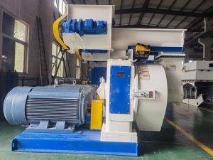 Wholesale 6mm To 12mm 2.5TPH Wood Sawdust Pellet Press Machine Horizontal Roller Mill from china suppliers