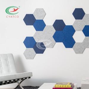 Wholesale Recycled Polymer Modern Acoustic Wall Panel Class A ASTM E84 40+ Colors from china suppliers