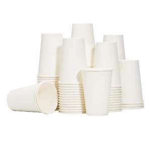 Wholesale 300 ml Single Wall Paper Cup Bowl For Takeout Milk tea Water Coffee from china suppliers