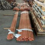Water Tube Round Copper Bar ASTM Dhp Tp1 C10100 C10200 C11000 with 45-50
