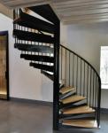 Modern Clear Silver Glass and Stainless Steel Handrail