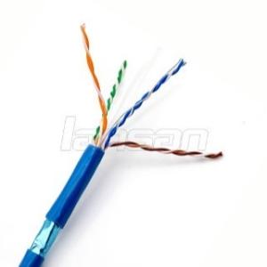 Wholesale Network 1000VDC HDPE Cat6 Lan Cable ETL FTP 4 Pair Shielded CCA Al Mylar from china suppliers