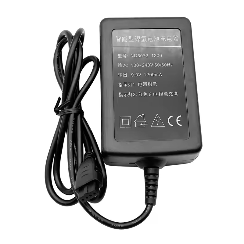 New ND6072-1200 Charger For Trimble 3600 3600DR 3605DR Total Station Batteries Charging DINI 12 ND6072 4 Pins