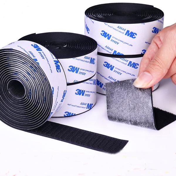 Autohesion hook Loop tape for garment accessories self-adhesive magic Straps magic fastener tape