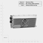 High Durability Aluminum Alloy Die Cast Heat Sink for Electronic Devices in