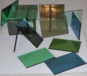 China Construction Reflective Float Glass With Colors Blue/Green/Bronze/Yellow on sale