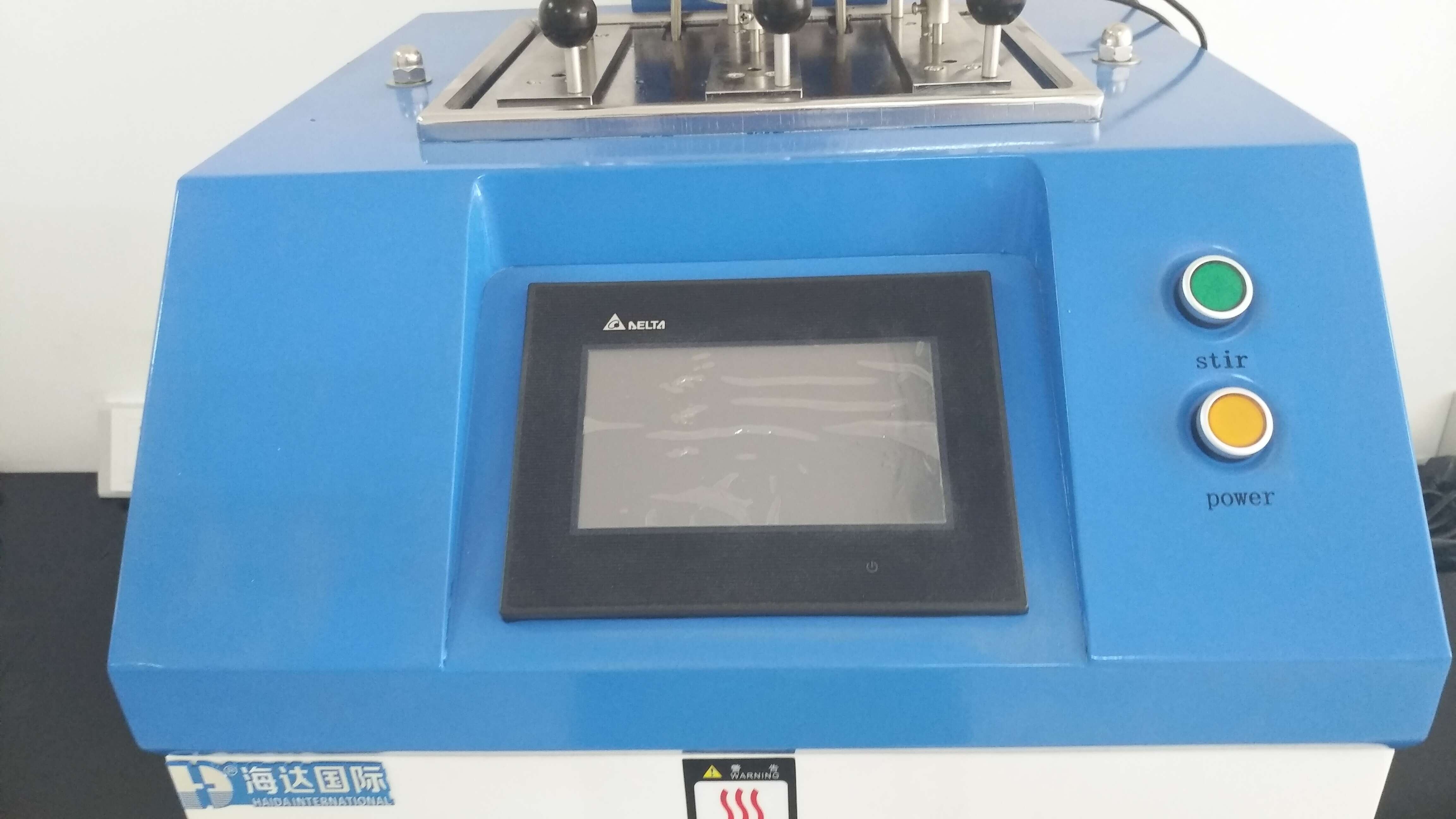 Thermal Deformation Plastic Testing Machine , PC Vicat Softening Point Tester
