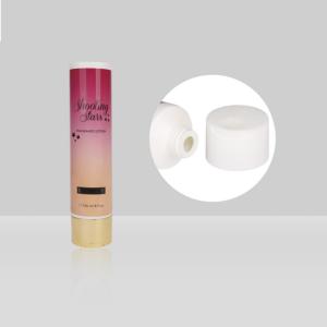 Wholesale 130-250ml Custom Cosmetic Tubes D50mm Plastic Facial Cleansing Body Lotion SPA Disc Top from china suppliers