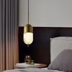Luxury Nordic Marble Pendant Light Home Decoration Villa Living Room Spherical