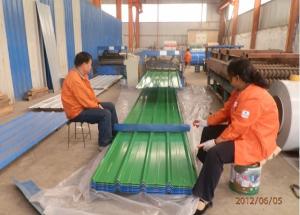 Wholesale colorful corrugated steel roofing sheet prime price from china suppliers