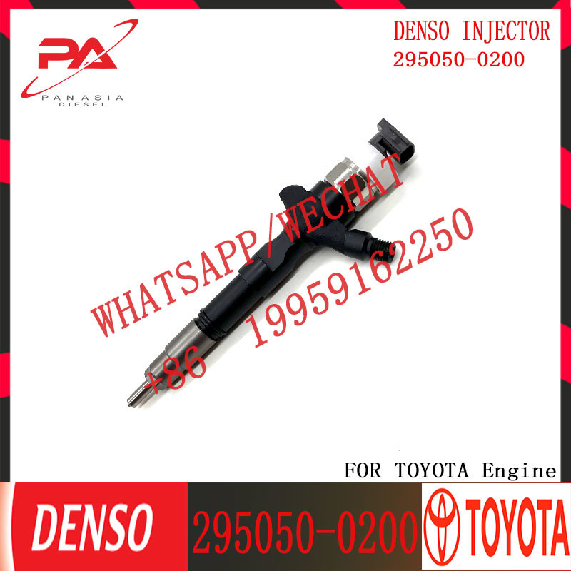 New Diesel Fuel Injector 295050-0460 295050-0200 For Toyata Car 23670-30400 23670-30440 23670-39435