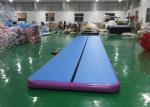 Outdoor Air Track Gymnastics Mat Training Set , Inflatable Mattress Sport Air