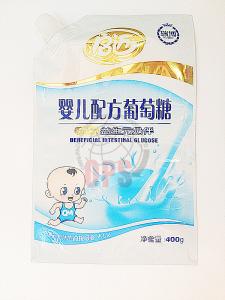 Wholesale PET / PE Baby Stand up reusable food pouch , side spout pouch from china suppliers