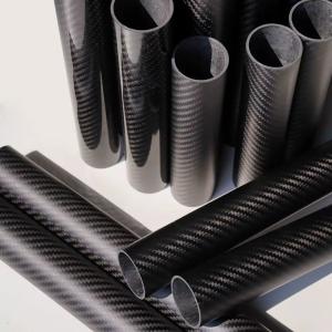Wholesale High Strength Carbon Fiber Tube 25mm OD Round 3K Twill-Weave for UAV from china suppliers