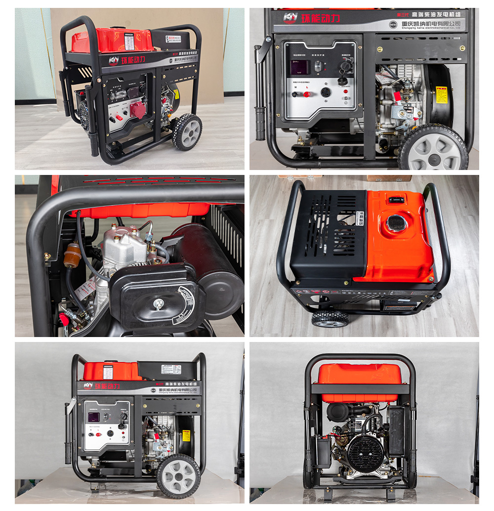 HN 6500 AC Output 7.5 Kva 3 Phase Generator 5kVA 10kW 8kW Silent