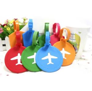 Wholesale Cheap hot sale Wholesale custom color rubber pvc plastic Luggage Tag baggage tag from china suppliers