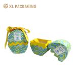 Egg Shape Easter Candy Gift Box Corrugated Kraft Paper Chocolate Gift Packing