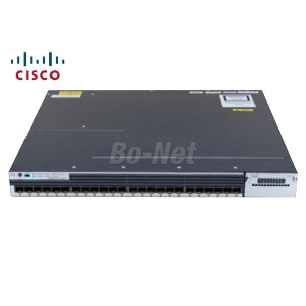 GE SFP Network Second Hand Cisco Routers And Switches WS-C3750X-24S-S Catalyst 3750X