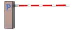 Outdoor Vehicle Automatic Access Control Barrier Weather Resistant 1.5-6M