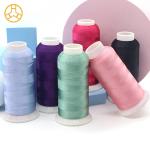 120D/2 Yarn Count 720 Colors 4000 Yard Polyester Embroidery Thread for Sewing